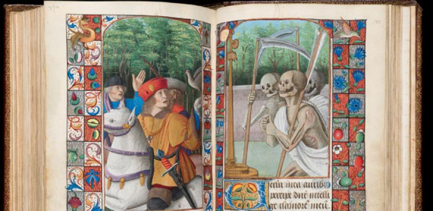 illuminated manuscript illustrations
